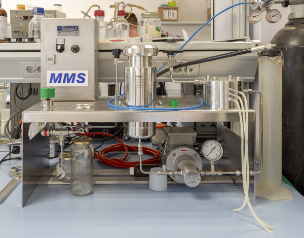 Sistema de filtración de Membrana escala laboratorio MMS